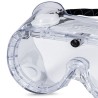 Lunettes de protection Anti buée Polycarbonate Ventilation indirecte Bande réglable VITO