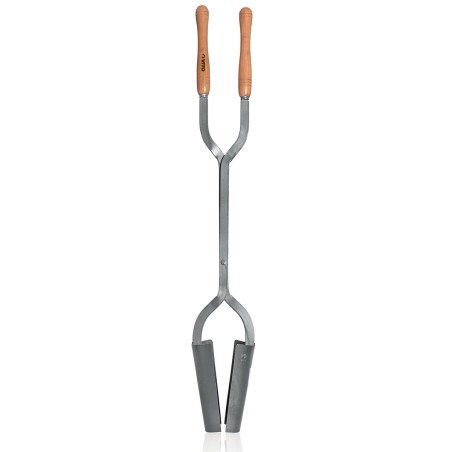 Pelle croisée 2 manches pour trous de poteaux Acier trempé Manche Bois 121.5 cm VITO