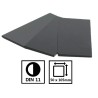 Lot de 3 Verres Noirs 50 x 105 mm Teinte DIN 11