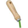 Rateau de jardin 3 dents Outil de jardin Acier et manche bois de hêtre VITO