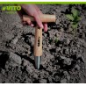 Plantoir à bulbes manche en T Outil de jardin Manche bois Inox Haute qualité VITO