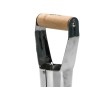 Plantoir à bulbes 230mm Outil de jardin Manche bois Inox Haute qualité VITO