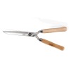 Cisaille de jardin Taille haies 51cm Manche bois Inox Lame 18 cm Fer forgé à la main VITO
