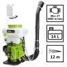 Atomiseur Thermique 40Cm3 1830W 14L Pulvérisateur Professionnel Liquides et Poudres Portée 12m Bretelles VITO