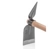 Houe de jardin double Serfouette double Manche bois Inox et Fer forgé à la main VITO
