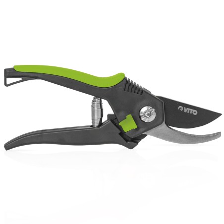 Sécateur de Jardin manuel 20 cm  Ciseaux Jardinage Lame Acier Carbone VITO