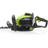 Taille Haies à Essence 25cm3 Moteur 2 Temps 1.1CV Lame double 55cm Rotation 90° Branches épaisses VITO