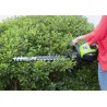 Taille Haies à Essence 25cm3 Moteur 2 Temps 1.1CV Lame double 55cm Rotation 90° Branches épaisses VITO