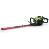 Taille Haies à Essence 25cm3 Moteur 2 Temps 1.1CV Lame double 55cm Rotation 90° Branches épaisses VITO