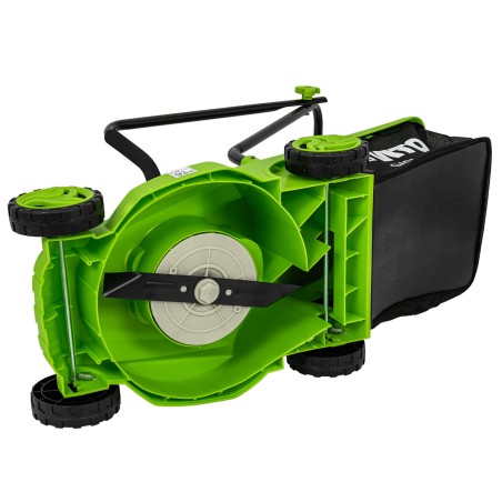 Tondeuse electrique 1200W Surface 300M2 Coupe 32 cm 3 Hauteur de coupe 20-65 mm Bac 30L VITO