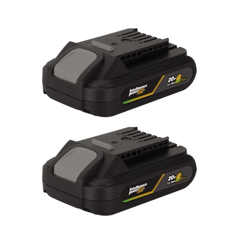 Pack 2 Batteries Lithium 20V 2Ah Gamme sans fil EGO LI VITO
