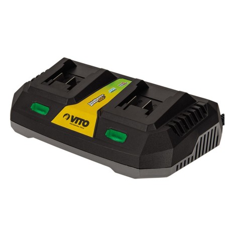 Pack 2 Batteries Lithium 20V 2Ah + Chargeur double Gamme sans fil EGO LI VITO