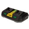 Pack 2 Batteries Lithium 20V 2Ah + Chargeur double Gamme sans fil EGO LI VITO
