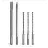 Marteau perforateur burineur 1050W SDS MAX 9 joules Burins et Forets inclus Mallette VITO