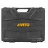 Marteau perforateur burineur 1050W SDS MAX 9 joules Burins et Forets inclus Mallette VITO