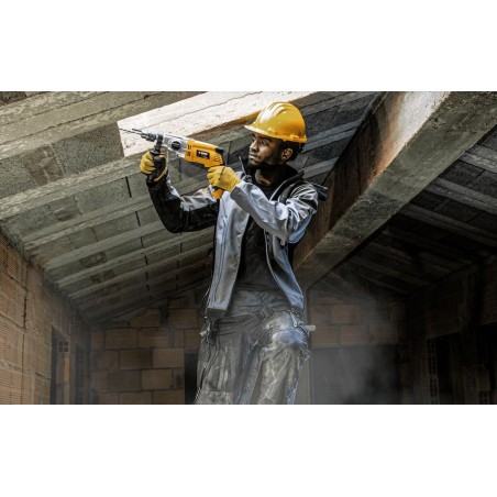 Perceuse à percussion 1050W Mandrin 13mm Perceuse-visseuse Corps acier Mallette VITO