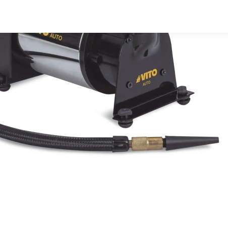 Compresseur portable 140W 10 bar 115PSI Multi fonctions 35L/min Accessoires et Sac VITO