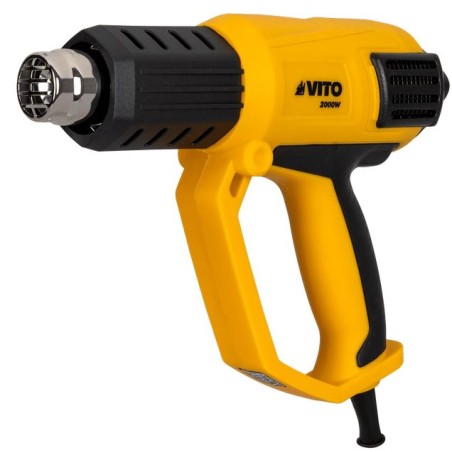Décapeur thermique 2000W 450° et 600° C Mallette 5 accessoires VITO