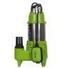 Pompe de relevage Eaux usées 1100W Egouts Caves Acier Inoxydable VITO