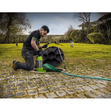Pompe de relevage Eaux usées 750W Egouts Caves Acier Inoxydable VITO