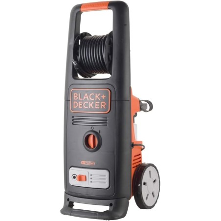 Nettoyeur Haute Pression 2200W 150 Bar 440 L/h Patio cleaner et brosse fixe Nettoyage Terrasse Vélo Auto BLACK+DECKER