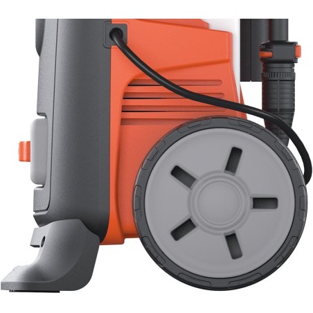 Nettoyeur Haute Pression 2200W 150 Bar 440 L/h Patio cleaner et brosse fixe Nettoyage Terrasse Vélo Auto BLACK+DECKER