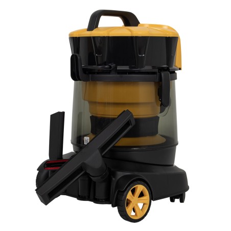 Aspirateur Plâtres Eau et Poussières 1200W Cuve 25L Professionnel Chantier Atelier VITO