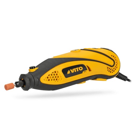 Outil Micro Précision 218 accessoires + Rallonge Souple 135W Polyvalent 6 vitesses de travail VITO