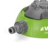 Arroseur d'irrigation Jardin multijets 8 Fonctions Raccord Ø 19 / 25 mm Rayon 8m VITO