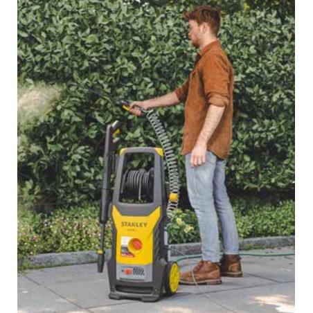 Nettoyeur haute pression 2200W 160 Bar 460 L/h 2en1 Fonction lavage et Pulvérisateur Stanley
