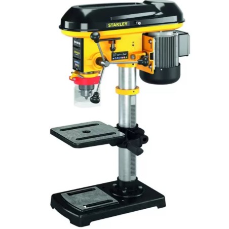 Perceuse à colonne d'établi 600W 9 Vitesses Mandrin 3 à 16mm Stanley