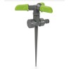 Arroseur rotatif sur pic 3 bras Pression : 2-4 bar Fonction 360° Débit : 30L/min VITO
