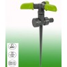 Arroseur rotatif sur pic 3 bras Pression : 2-4 bar Fonction 360° Débit : 30L/min VITO