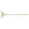 Balai à gazon 157 cm avec manche en bois 22 dents VITO