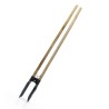 Pelle 2 manches pour trous de poteaux Acier trempé Manche Bois 143 cm VITO