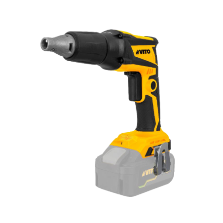 Visseuse plaque de plâtre 20V + Batterie lithium 4Ah Moteur Brushless Chargeur Rapide VITO
