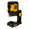 Support pour niveau laser Base magnétique Rotation 360° Filetage 1/4" Hauteur réglable VITO