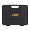 Décapeur thermique 2000W 2 Vitesses Réglage digital de la Température 50-650°C 5 Accessoires Mallette VITO