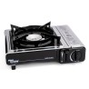 Réchaud gaz piezo 2200W inox Piezo Camping MONT BLANC ALPEN