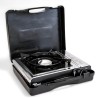Réchaud gaz piezo 2200W inox Piezo Camping MONT BLANC ALPEN