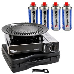 Barbecue gaz Grill 2en1...