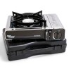 Réchaud à gaz INOX 2200W MONT BLANC + 8 Cartouches de gaz Camping ALPEN