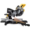 Scie à onglet 1500W Télescopique Lame Ø 210 mm Guide Laser Double rail VITO