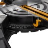 Scie à onglet 1500W Télescopique Lame Ø 210 mm Guide Laser Double rail VITO