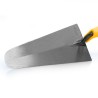 Truelle de maçon Portugaise forgée ronde 220mm Acier trempé Manche Bi-matière VITO