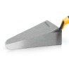 Truelle de maçon forgée ronde 220mm Type Madrid Acier trempé Manche bi-matière VITO