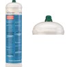 Lot de 2 Bouteilles Oxygène Jetable 110 bar Connexion M10 Soudure bi-gaz 110 Litres KEMPER