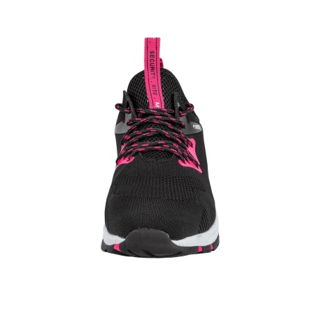 Chaussures de sécurité Femme Taille 37 S1P SRA Rose légère Fibre Aramide Coque Composite PINK VITO