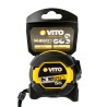 Mètre ruban autobloquant 5M rétractable ABS avec renforts Haute résistance Crochet ceinture VITO
