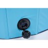 Piscine pour Chien PVC 120x30 cm Sol Antidérapant Jeu d'eau pour Animaux KZ GARDEN